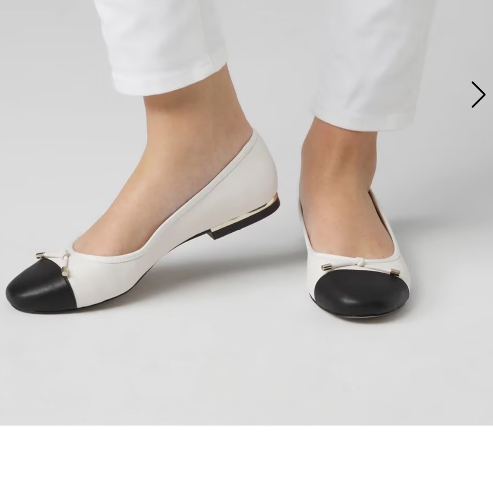 White House Black Market Two-Tone Flats